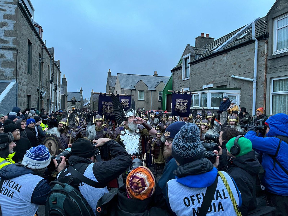 So it begins…Up Helly Aa 2025