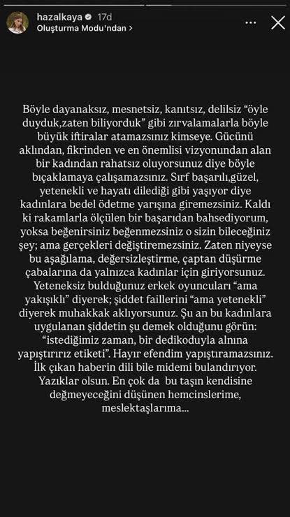 roza_ayse's tweet image. Hazal Kaya'nın 

Muhatabı halk olunca/Muhatabı devlet olunca