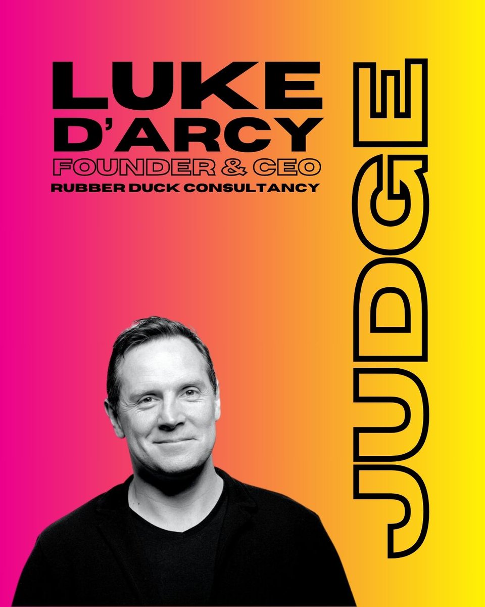 Luke D'Arcy is the Founder &amp; CEO of Rubber Duck Global Consultancy, that’s committed to “making growth innovative, simple, colourful and fun”. 

He'll be joining us on the <a href="/BAFTA195/">BAFTA 195</a>  stage on 30th January as a Shootout judge.