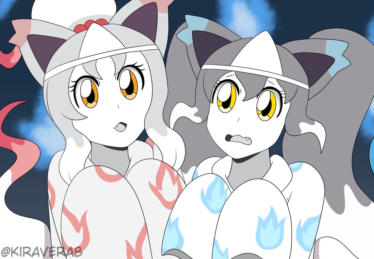 ghost fox girls #LEGENDSアルセウス3周年