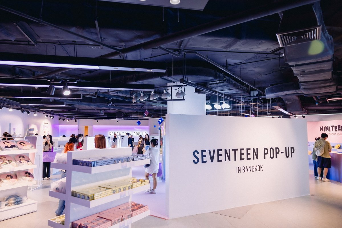 バンコク　POPUP A look inside SEVENTEEN POP-UP IN BANGKOK 2025 | Trip.com Bangkok