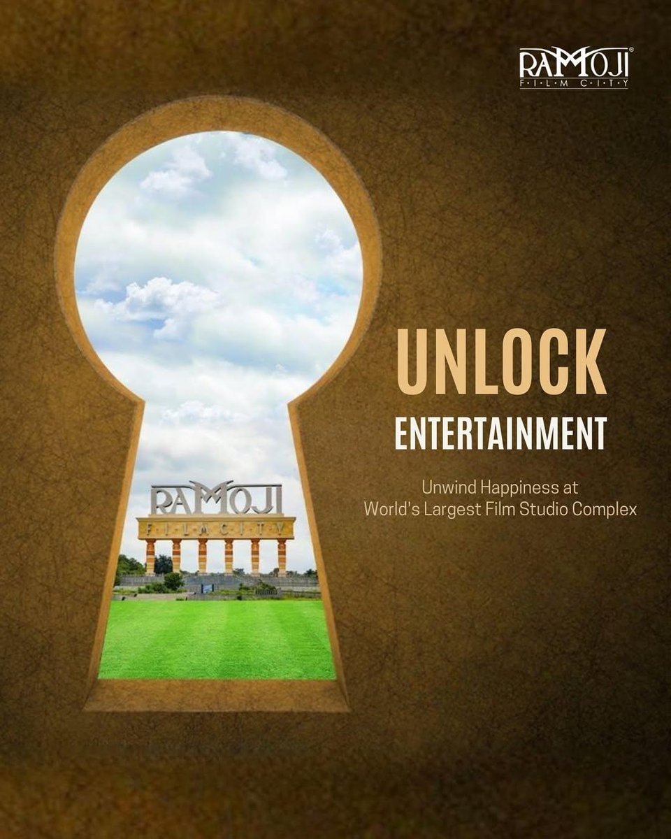 Knock, knock!
Who’s there?
Key!
Key who?
Key to your endless fun &amp; entertainment at Ramoji Film City! 🗝️ 😉 
.
.
To have more fun, click bit.ly/3WlZkFb 
Or
Call us at 76598-76598
.
.
#ramojifilmcity