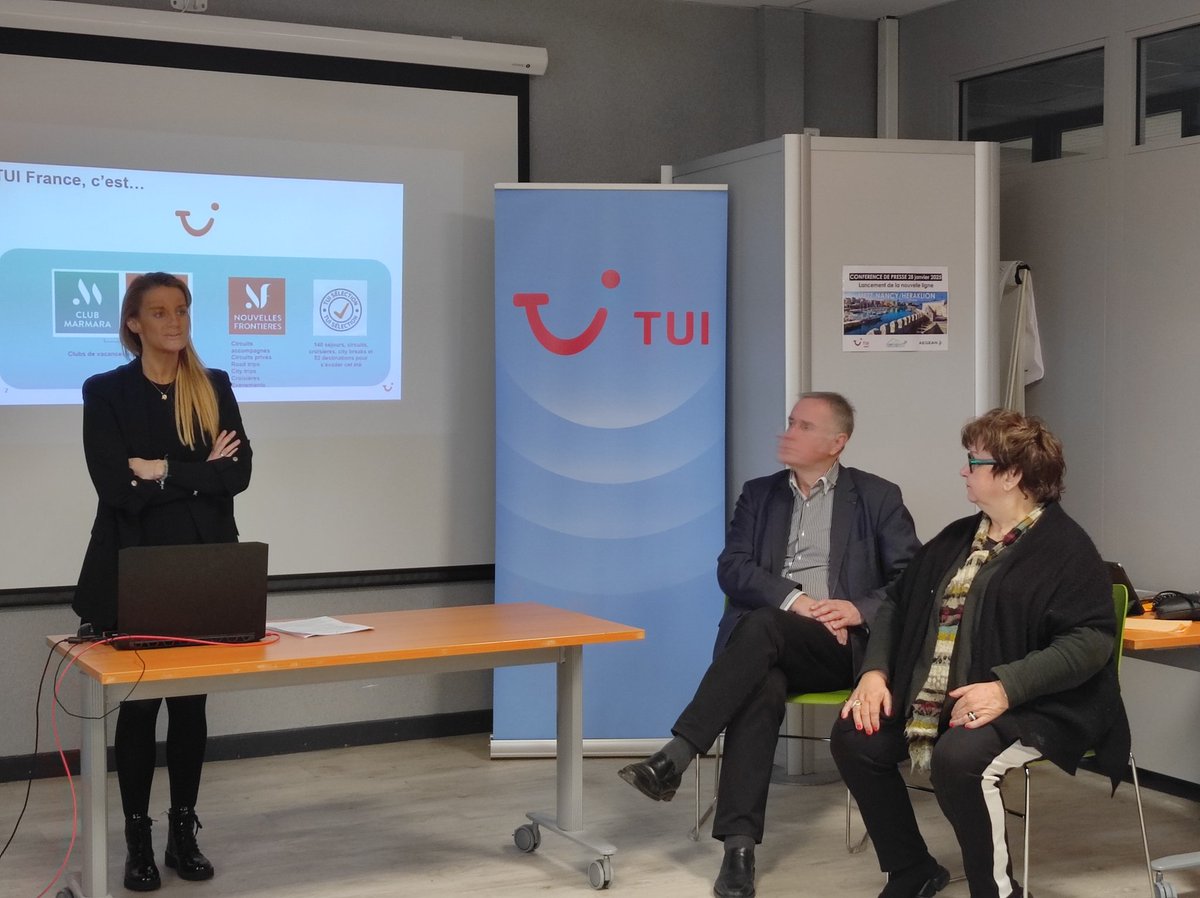Nous organisons aujourd'hui une conférence de presse pour présenter notre nouvelle destination : #heraklion☀️☀️☀️
Merci à nos partenaires @TUI_France et <a href="/aegeanairlines/">Aegean Airlines</a>  pour leur participation et leur confiance !