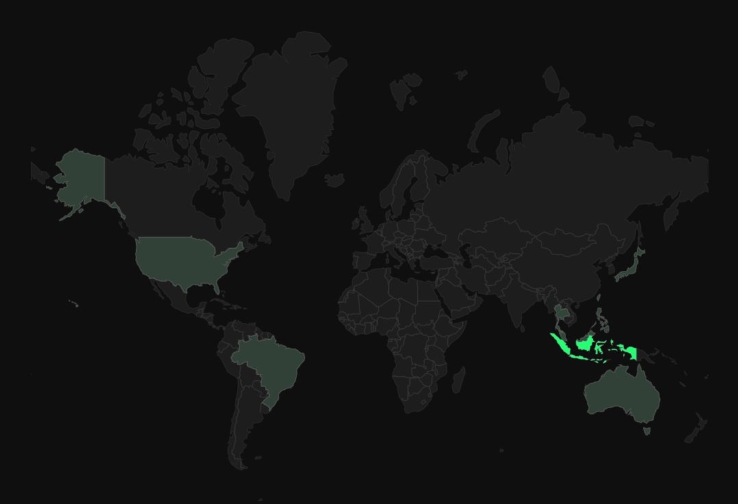 VVUP Top 10 Monthly listener on Spotify

🥇 Indonesia 🇮🇩
🥈 Malaysia 🇲🇾
🥉Australia 🇦🇺
4. Singapore 🇸🇬
5. Thailand 🇹🇭
6. Japan 🇯🇵
7. Taiwan 🇹🇼
8. Philippines 🇵🇭
9. Brazil 🇧🇷
10. US 🇺🇲

#VVUP