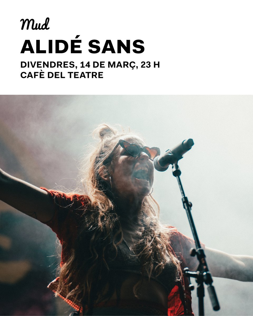 MUD_FEST's tweet photo. Una de les veus més autèntiques del panorama musical, Alidé Sans, arriba al #MUD2025 🎙
Amb el seu nou treball, ‘Arraïtz’, ens convida a descobrir i redescobrir les arrels occitanes a través de cançons de tradició oral reinterpretades amb codis musicals moderns 🎶 https://t.co/sk6L4owKqQ