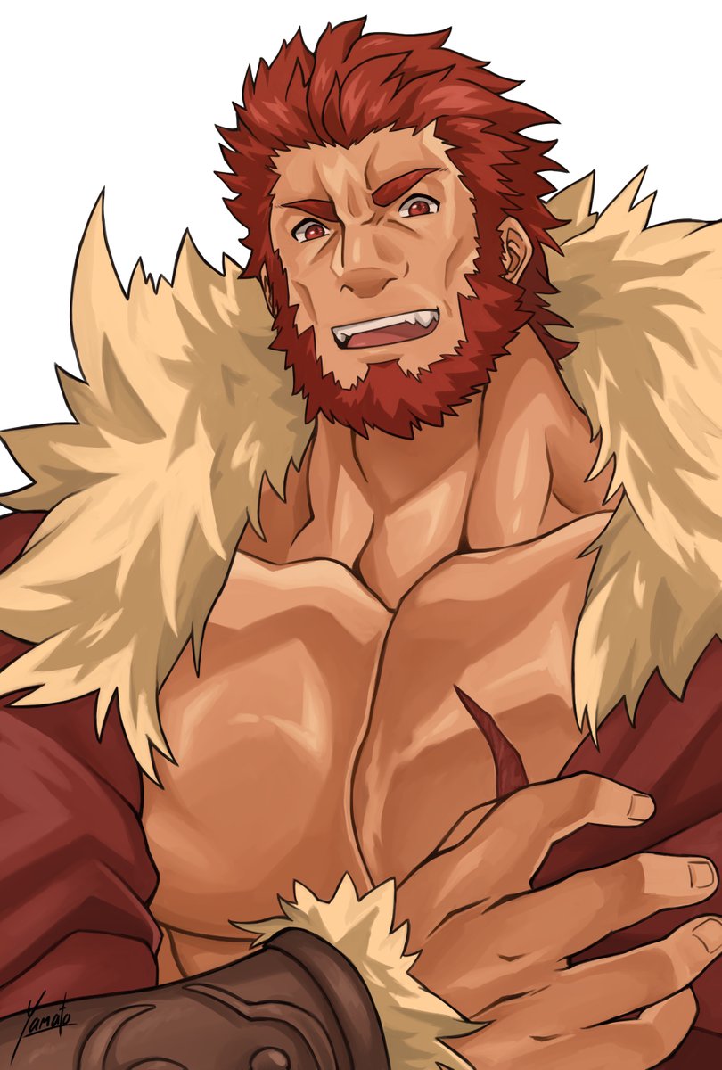 Ha0Haku's tweet image. Iskandar ⚔️
#illustration #bara #iskandar #FateZero