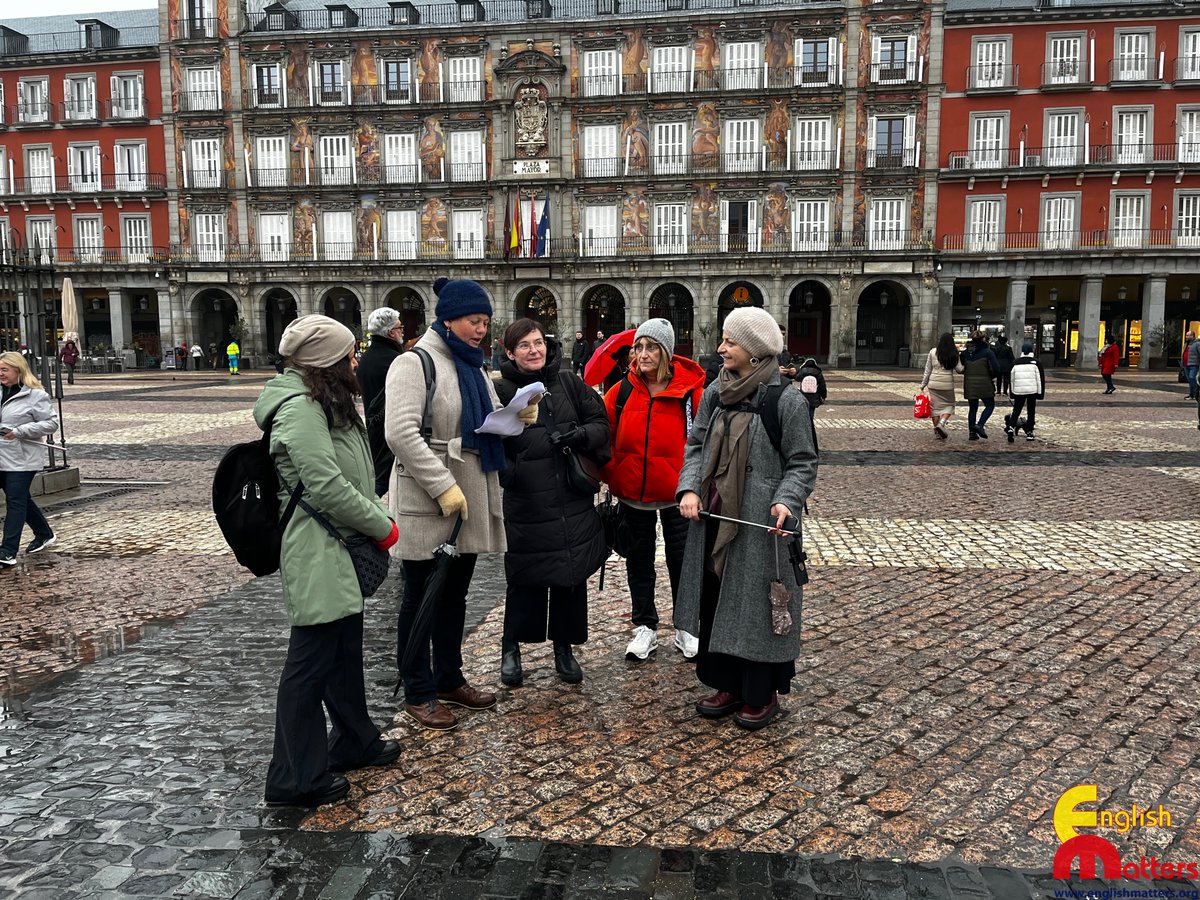 📷Discovering the gems of Spanish culture is an important objective of all English Matters’ programmes in Madrid.

Our #Context4Content programme invites participants to look at what most interests them from a cultural and historical perspective through the lens of education