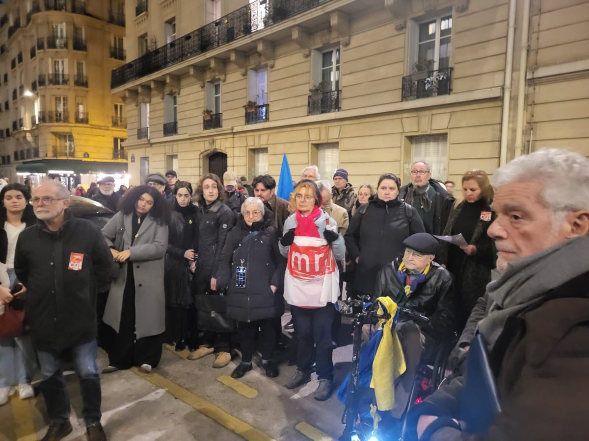 80e anniversaire de la libération d'#Auschwitz nous étions rassemblés nombreux &amp; déterminés au Mémorial des enfants du #VeldHiv Appel #RAAR avec <a href="/LDH_Fr/">LDH France</a>  <a href="/SOS_Racisme/">SOS Racisme</a> <a href="/IbukaFrance/">Ibuka France</a>  <a href="/lacgtcommunique/">La CGT</a> <a href="/MrapOfficiel/">MRAP</a> @LICRA Le combat continue contre #racisme, #antisémitisme, #fascisme