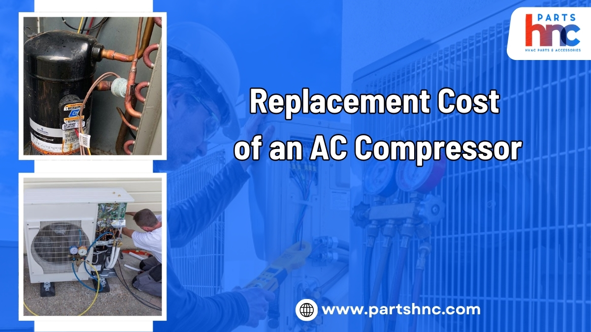 PartsHnC's tweet image. Is your AC compressor failing? Know the replacement cost and key factors before making a decision. Don’t overspend—read our expert guide! bit.ly/3WpEUhM

#ACCompressor #HVAC #CostSavings  #PartsHnC #HVACParts