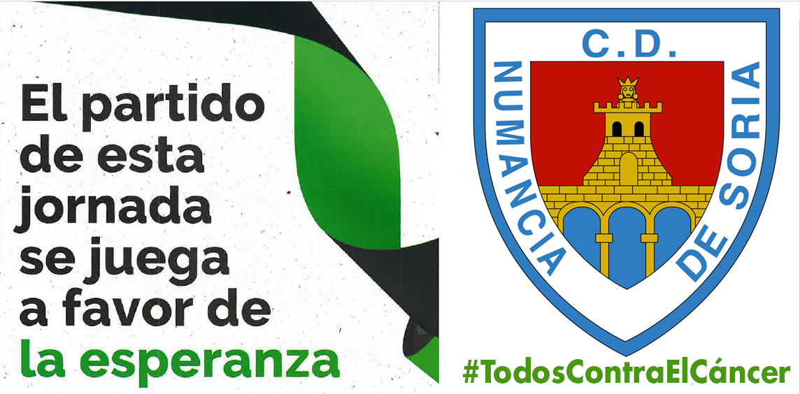 cdnumancia's tweet photo. 🟩 Desde el @cdnumancia nos unimos a la campaña “Brazaletes de esperanza" de la @ContraCancerEs en #Soria para seguir visibilizando la enfermedad y elevar la tasa de supervivencia al 70% para 2030. 

Los jugadores del #Numancia jugarán esta jornada con un brazalete verde, símbolo de la esperanza 💚

ℹ️ Más info: https://t.co/ngHpnk85PG

#TodosContraElCancer
