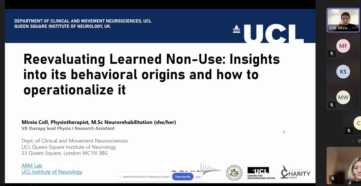 Oxford Stroke Recovery Research Hub (@oxfordstrokerrh) on Twitter photo New year, new speakers 🗣️
Thank you <a href="/MCollOmana/">Mireia Coll Omaña</a> for a great talk and discussion on your research on non-use 👏🏼
#strokerecovery #research #seminar New year, new speakers 🗣️
Thank you <a href="/MCollOmana/">Mireia Coll Omaña</a> for a great talk and discussion on your research on non-use 👏🏼
#strokerecovery #research #seminar