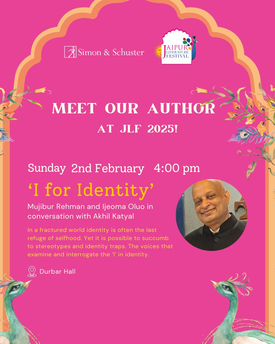 Please join @ JLF 2025