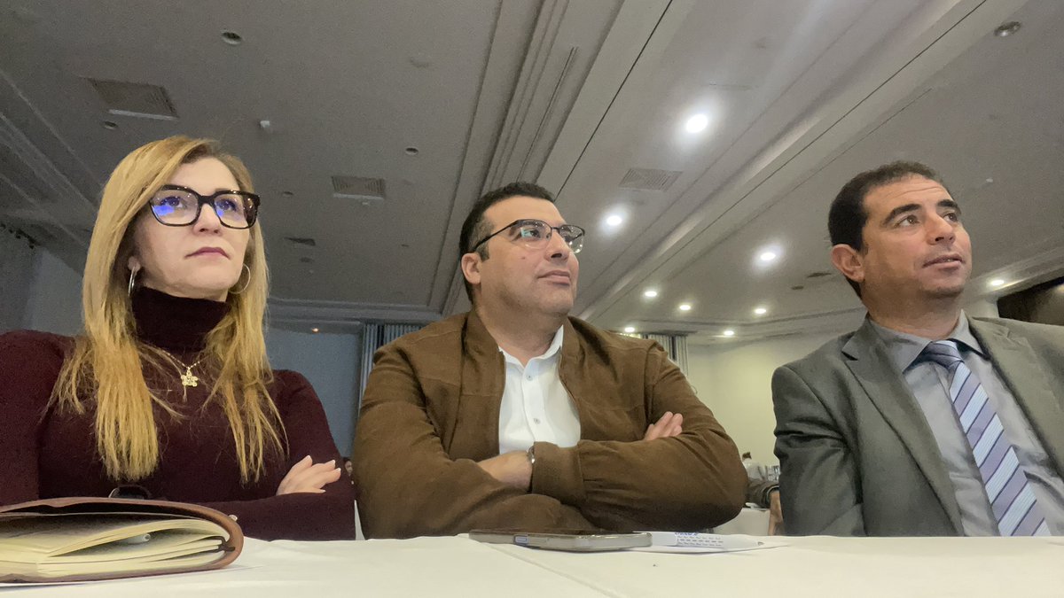 OulaAmrouni's tweet photo. 🚀Launch of the #GREENMED TOUR of @interregnextmed Programme in Tunis,Tunisia 🇹🇳
🍀All for a Mediterranean GREEN TRANSITION🐠👩🏻🌾 https://t.co/EkmofJmMNu