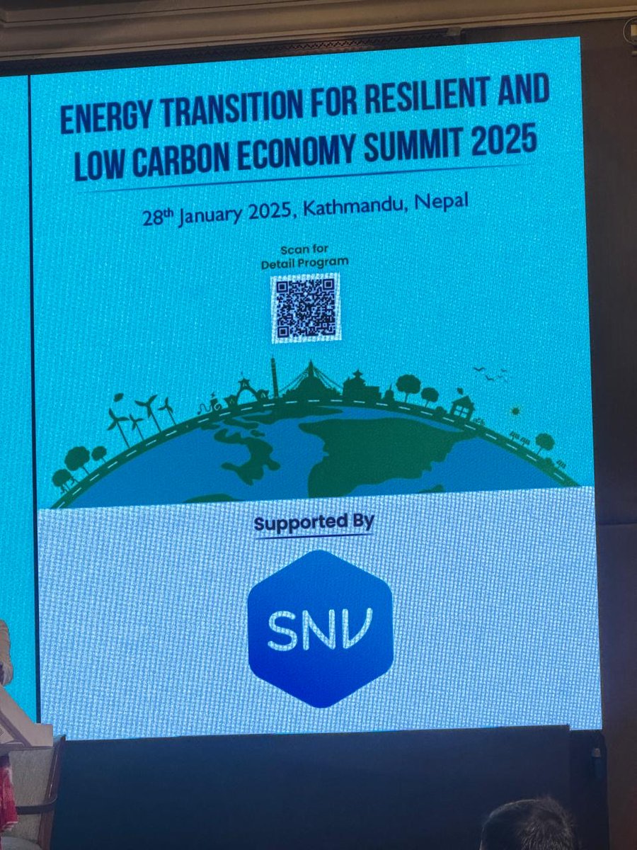 SNV promoted Market Development &amp; Smoke-Free Villages approaches as pathways for Clean Cooking Transition at the Energy Transition for a Resilient &amp; Low Carbon Economy Summit 2025! A significant step forward in sustainable energy solutions. #EnergyTransition #CleanCooking