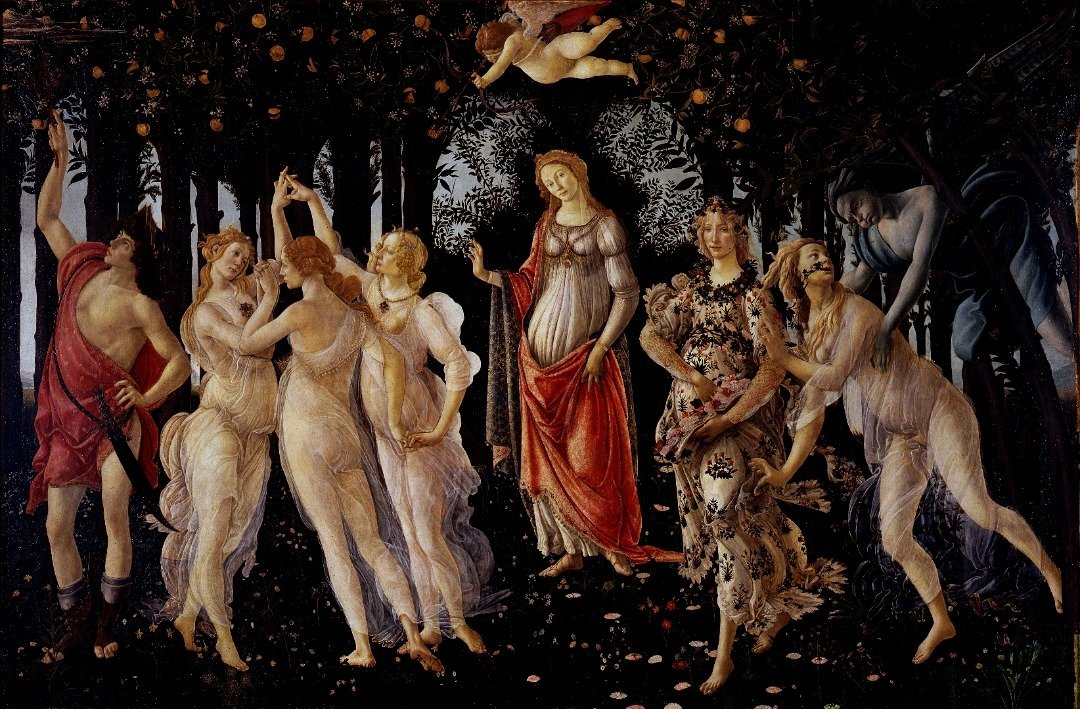 Spring, by Sandro Botticelli (1445-1510)