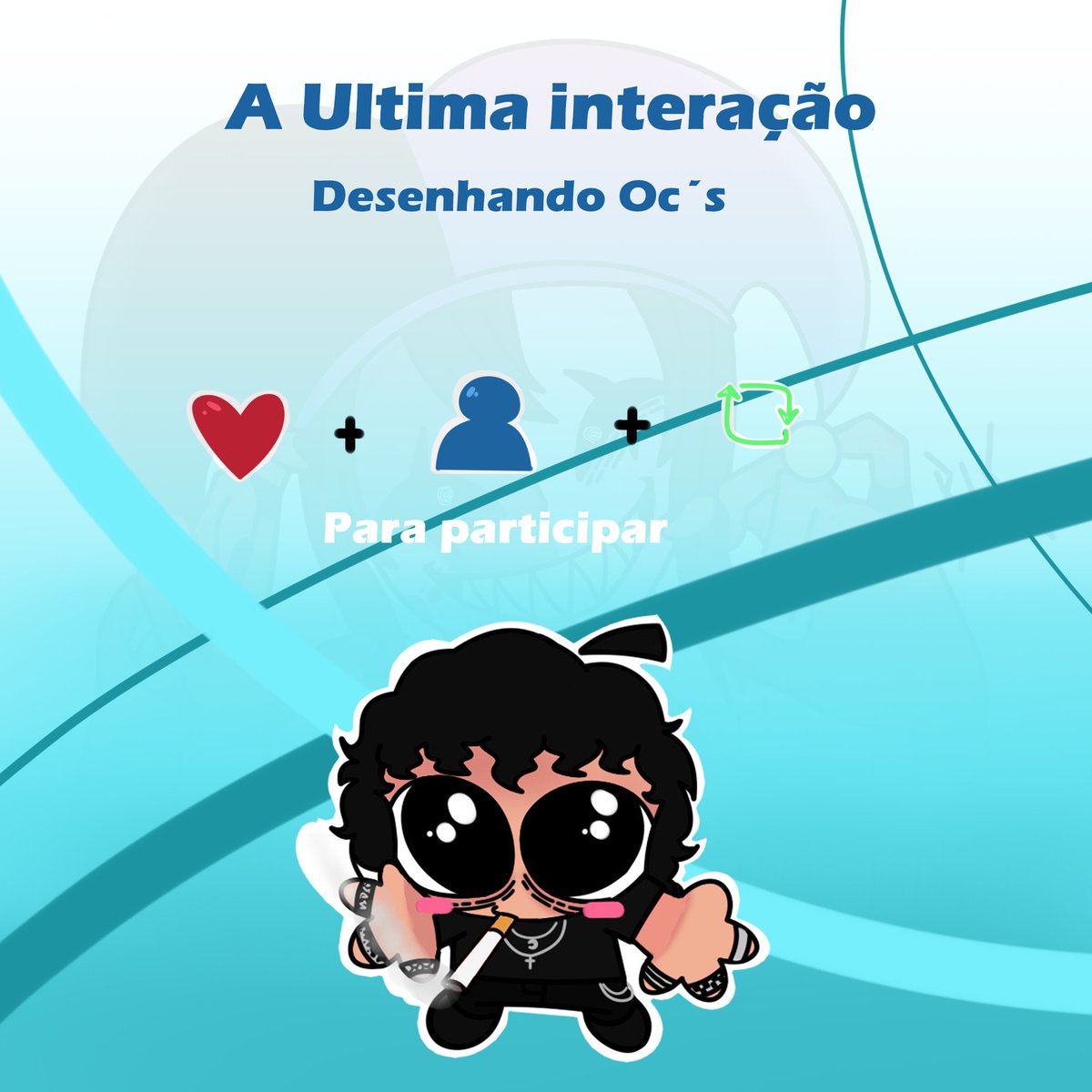 Blacks__04's tweet image. Ola pessoas!! e pois é.. vamos fazer nossa ultima interação (Por enquanto)
.
Mandem os seus Os´s para o fumante que vos fala desenhar!!
necessário seguir as regras para participar