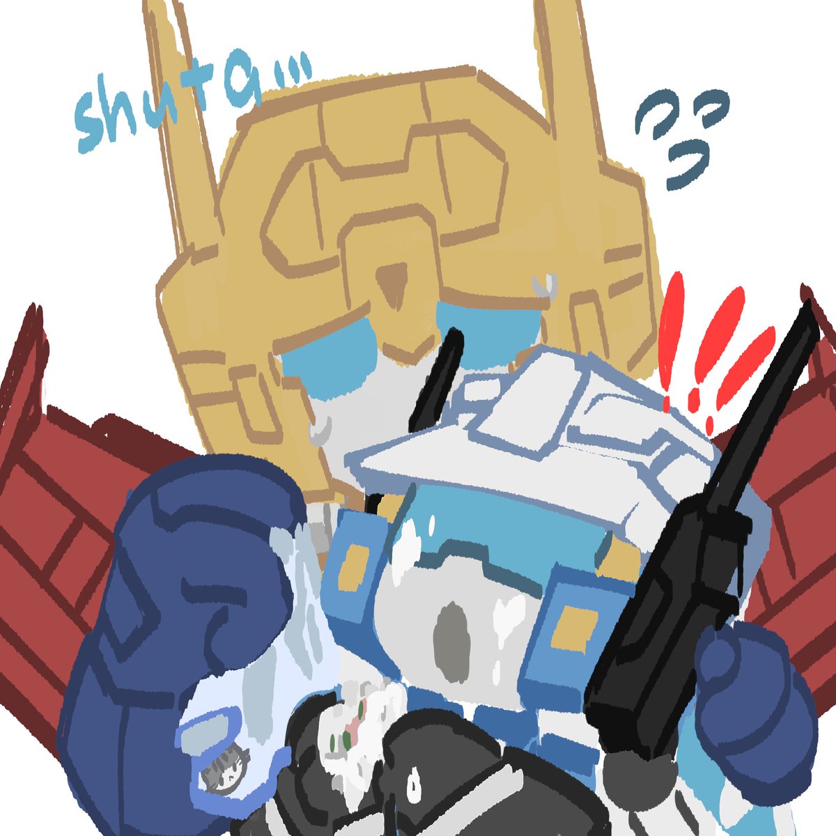 LilyW130608's tweet photo. 除夕快乐!我带来了哥哥弟弟包饺子🥟
#Transformers #supergodmasterforce #超神マスターフォース #metalhawk #goshooter https://t.co/oMlNfGkV36