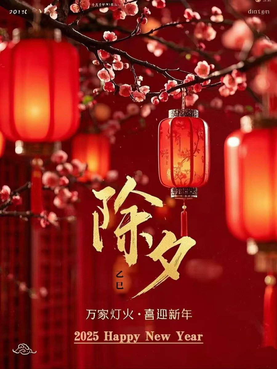 2025来啦！在这新旧交替的璀璨时刻，愿大家心纳吉，万事欣，岁安平，年复一年，年赴一年，年富一年🎆🧨