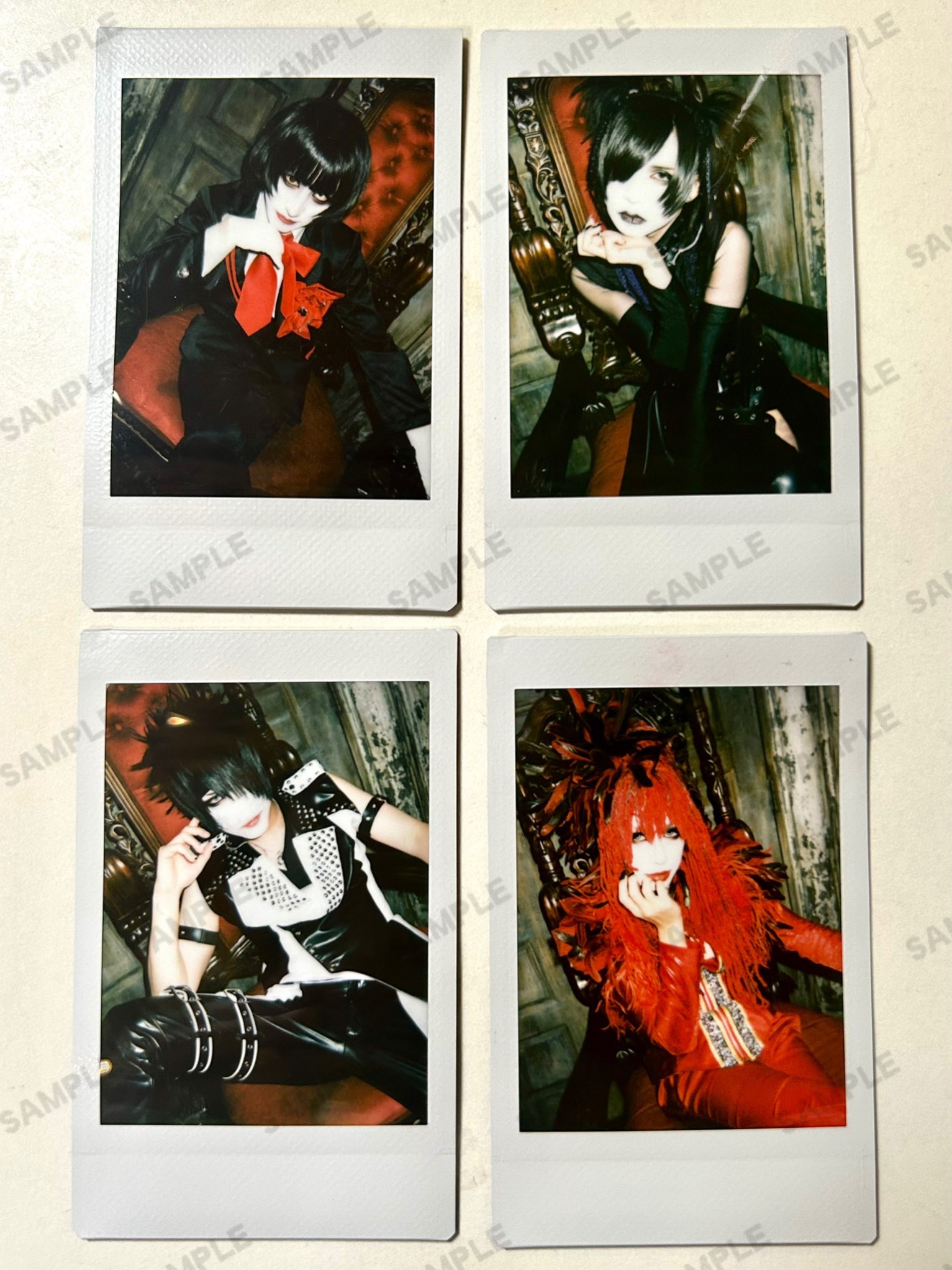 狂ヰ散流 チェキ16枚セット 鐘ト銃声 狂ヰ散流 チェキ