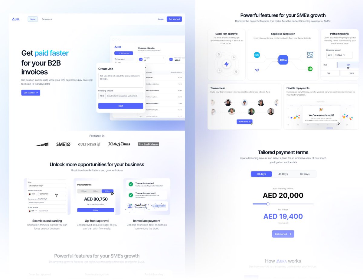 DesignTigo's tweet photo. Experience the future of B2B payments with Aura Finance. Streamline your financial operations with our innovative platform, designed for efficiency and security. #B2BPayments #FinTech #Innovation #AuraFinance https://t.co/YisZwRJsTz