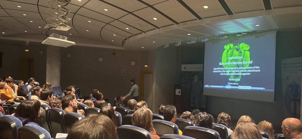 Yesterday <a href="/DanielBamer/">Daniel BM</a> gave a great talk about his PhD project at #cabdmeetings. 
The session was moderated by <a href="/IreneMota/">Irene Mota</a>