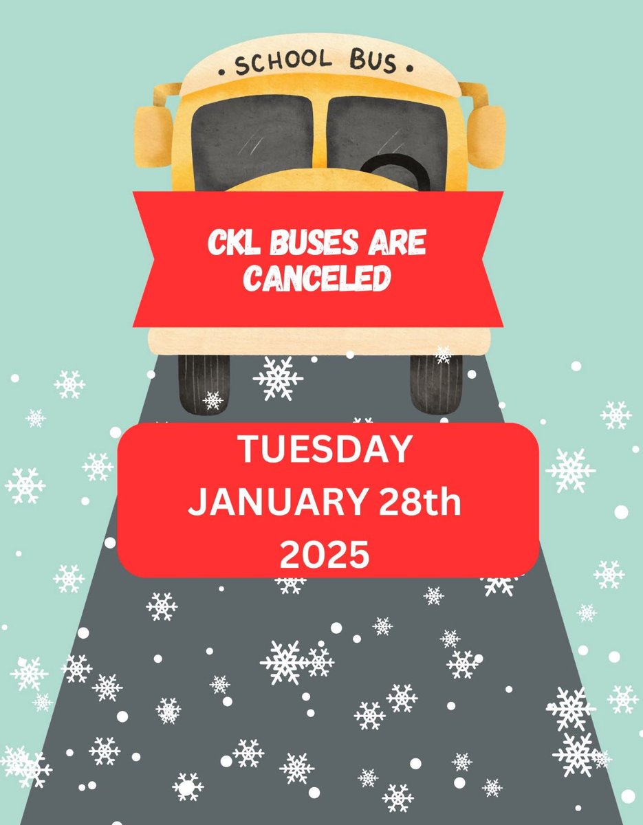 Due to inclement weather the buses in the City of Kawartha Lakes are cancelled Tuesday January 28. The school remains open. The volleyball tournament that was scheduled for today will be moved to Wednesday. Stay safe everyone.