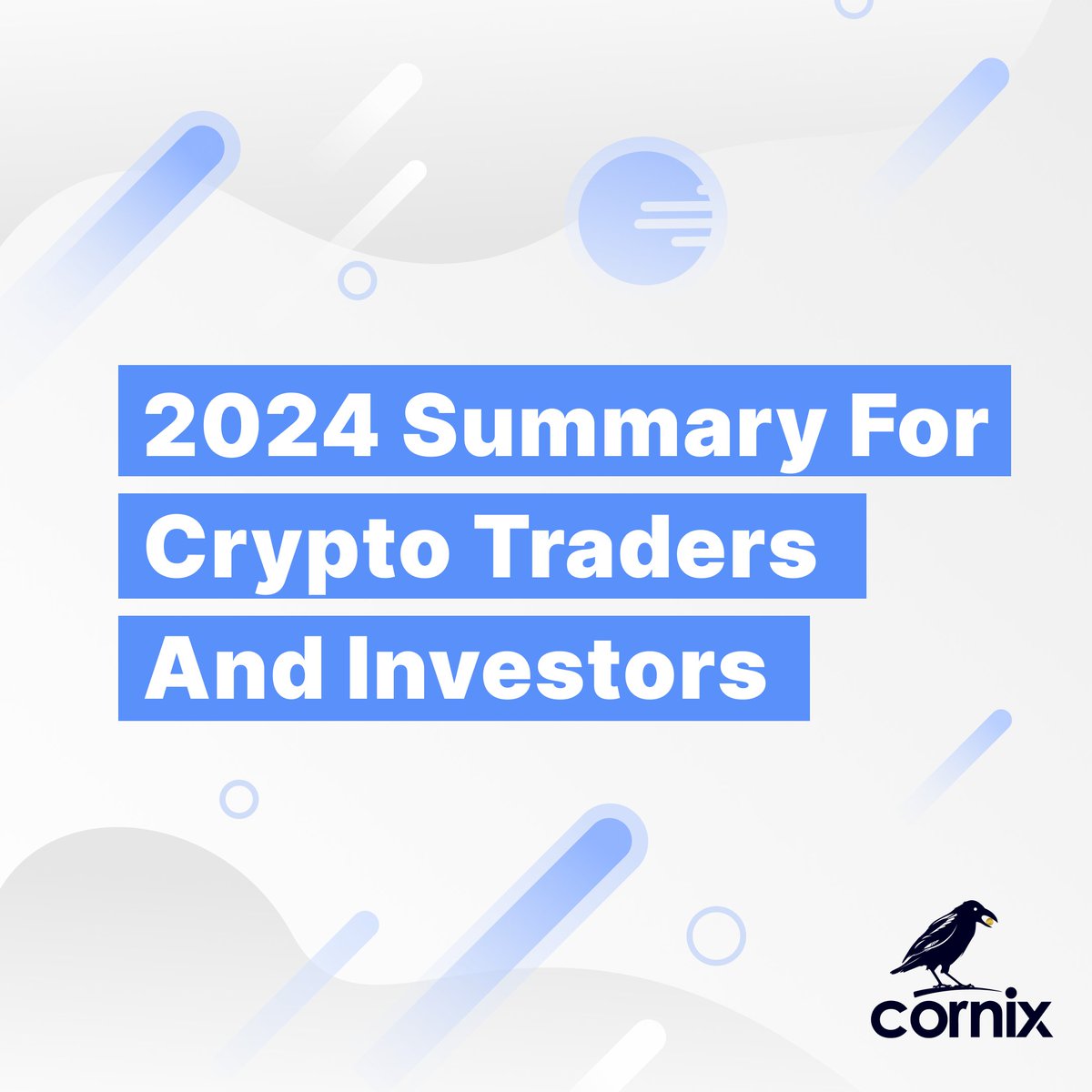 2024: A Year of Milestones and Market Shifts🤖 From BTC hitting new  all-time highs to ETH facing unexpected headwinds, this year had it all.  Check out our blog for key highlights and