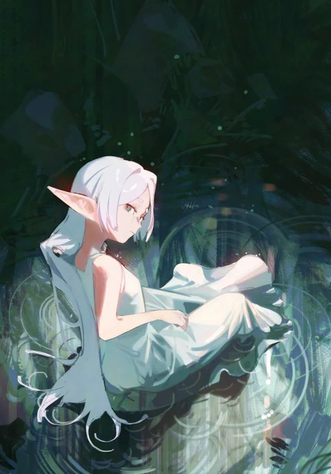 frieren painting for a quickie 