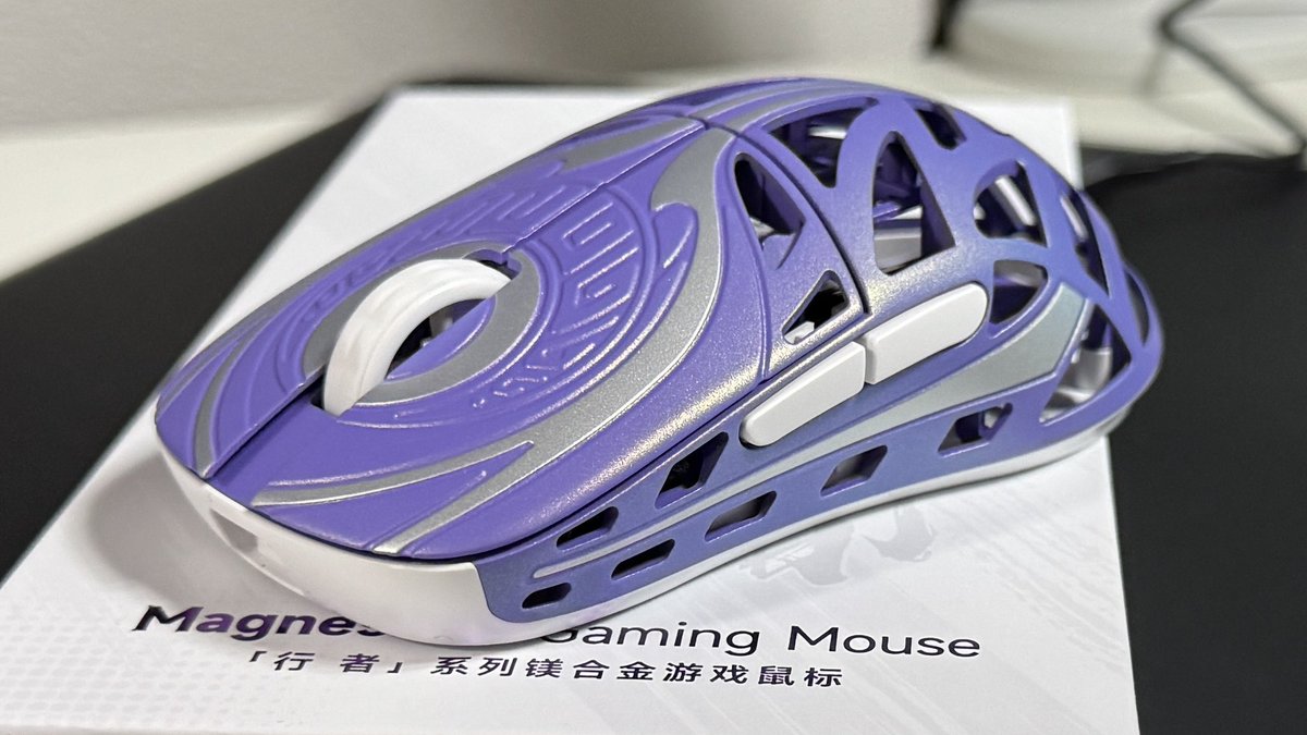 WLMOUSE Strider

・実測値 47.5g
・マグネシウム合金
・体感L-Mサイズ（正確な数値は不明）
・8000Hz
・XM1系形状

2025年開始早々、神マウスが来ました。

提供：KIBU