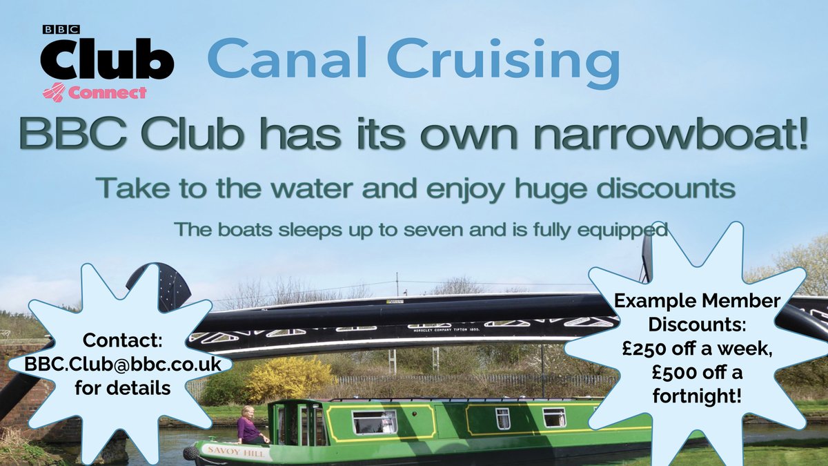 Bookings now open for a 2025 Canal holiday!