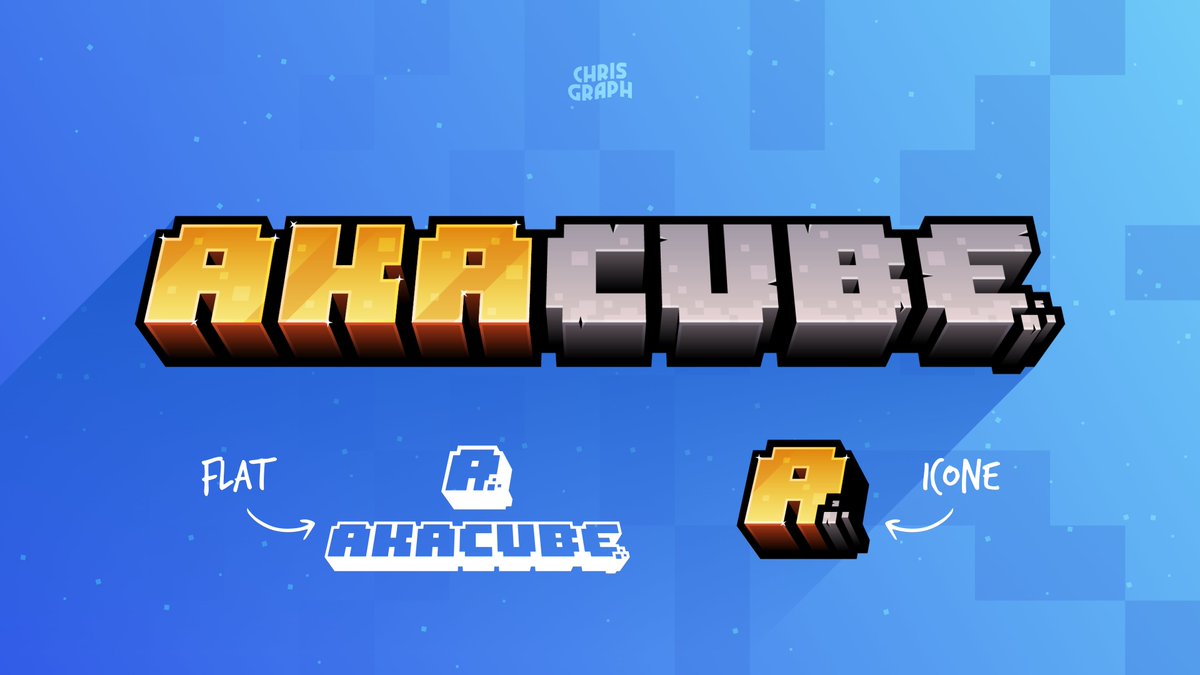 New Minecraft logo for the server AkaCube ! ✨

Article : chrisgraph.fr/projects/akacu…