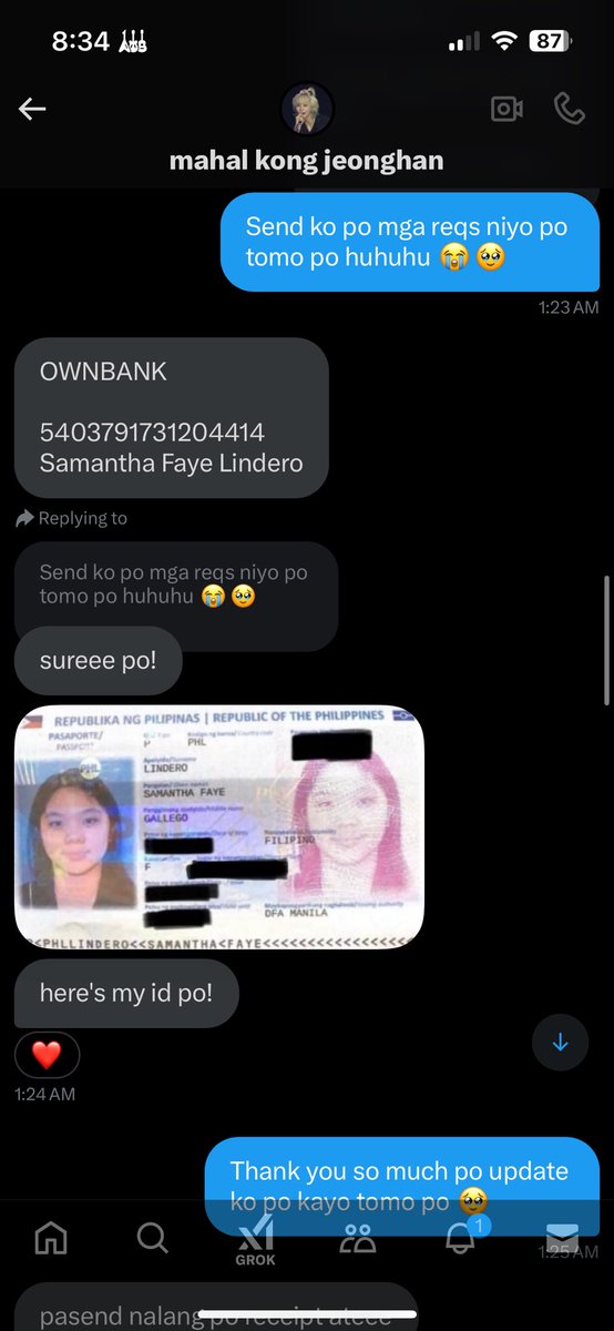 marknolovers's tweet photo. @ciacyos  SUMAGOT KA IBBLOCK MO PA ISA KONG X ACC PARA MANG SCAM KA IBALIK MO YUNG 1 K NA DINOWN KO NA SCAM NAMAN PALA #scammed #carat #SEVENTEEN_RIGHT_HERE https://t.co/wna5y8IOEz