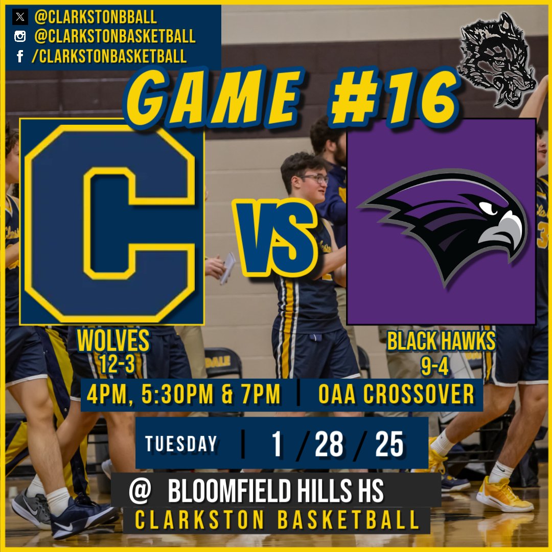 ClarkstonBball's tweet photo. Triple header on the road #ClarkstonBasketball https://t.co/8H4kAqAsw4