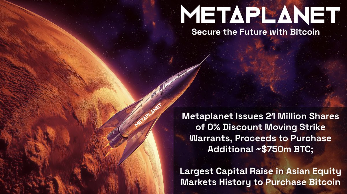 Metaplanet was a hotel company with a bleak future until they plugged  themselves into the bitcoin network. Now they are one of the most important  companies in Asia and the world is