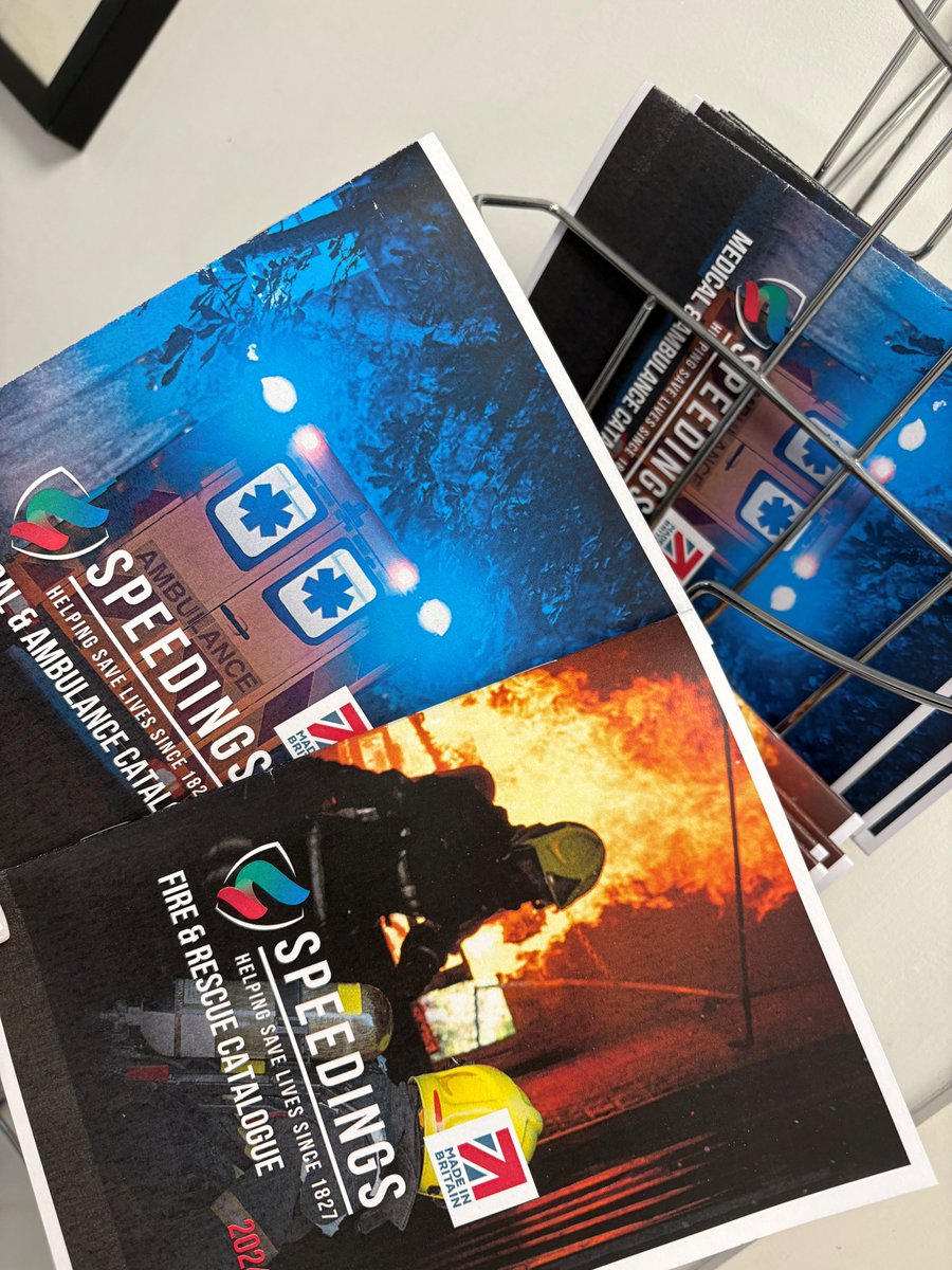 🚑🔥 Our comprehensive fire and ambulance catalogues are now available for download on our website or to pick up at our Sunderland factory!

📞 0191 523 99 33 📧 info@speedingsltd.com 💻 speedingsltd.com