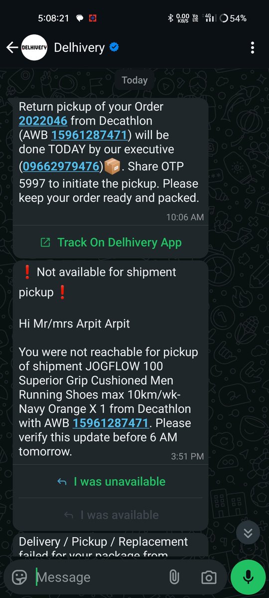 AShuk1a's tweet photo. @Decathlon @delhivery https://t.co/Tbvhbe5IbV