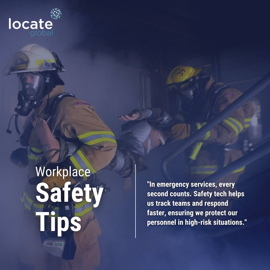 Locate_Global's tweet photo. Every second counts in emergencies. Safety tech like real-time tracking, incident reporting, and advanced tools helps teams respond faster and reduce risks. 

Tip: Share your location or use a safety app—staying connected saves lives. 

#EmergencyServices #SafetyTech #Protection https://t.co/4rYjKLWjNU