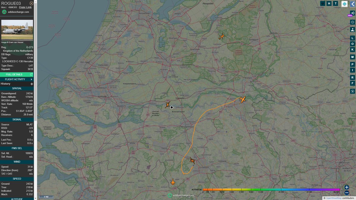 wesleyb1989's tweet photo. JAN27: to low to far again
#ROGUE03 #480C03 (G-273)  
#RNLAF #KLu #336sqn @VlbEindhoven 
#C130 #LOCKHEED C-130 #Hercules

(#NLspot #Planespotting #Nikon (#P950 #P1000) #Aviation #Avgeek #ADSB) https://t.co/HZrZsXcayG