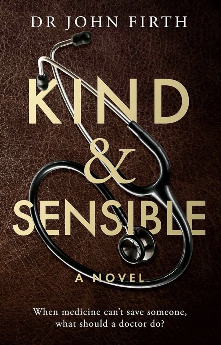 My dad’s first novel, Kind &amp; Sensible, is out now, and it’s made me consider end of life care and the difficulties of decision making in todays society in a totally new way. I hope you read it: amzn.eu/d/5JCwfTx