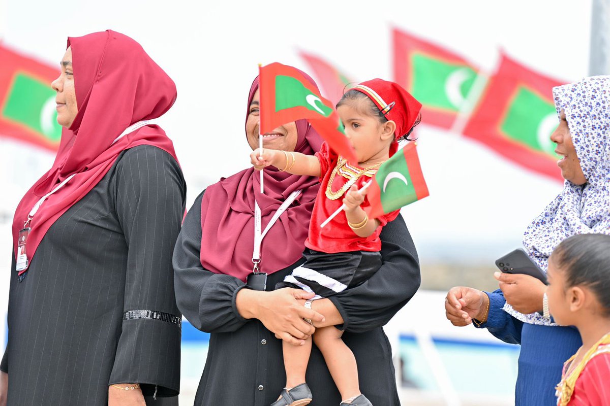 MvSpokesperson's tweet photo. ރައީސުލްޖުމްހޫރިއްޔާ ޑޮކްޓަރ މުޙައްމަދު މުޢިއްޒު  ހއ. އުތީމަށް ވަޑައިގަތުން. https://t.co/9GJVRuvwkO
