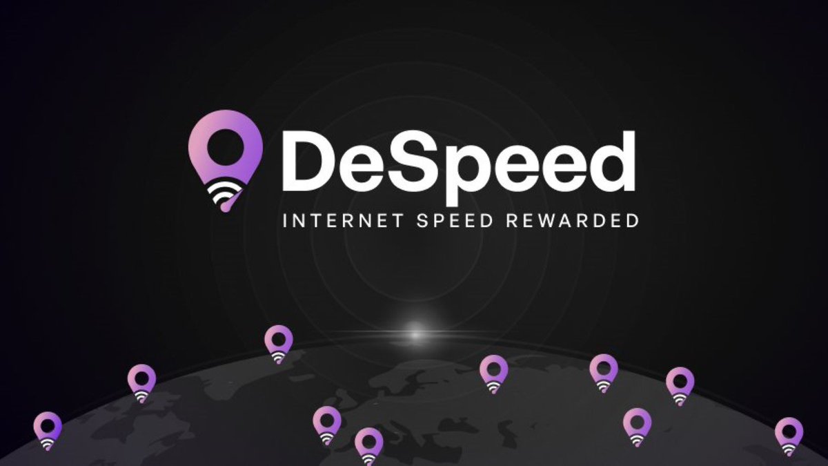 Another Depin to stay positioned. 
Cost $0. <a href="/despeednet/">DeSpeed</a> <a href="/0xKiloMan/">0xKiloMan</a> 

DeSpeed is the world’s first decentralized network for internet speed verification, powered by real-time blockchain validation.

 Step 1 - Signup Here: app.despeed.net/register?ref=4…

Step 2 - Download &amp; Install the