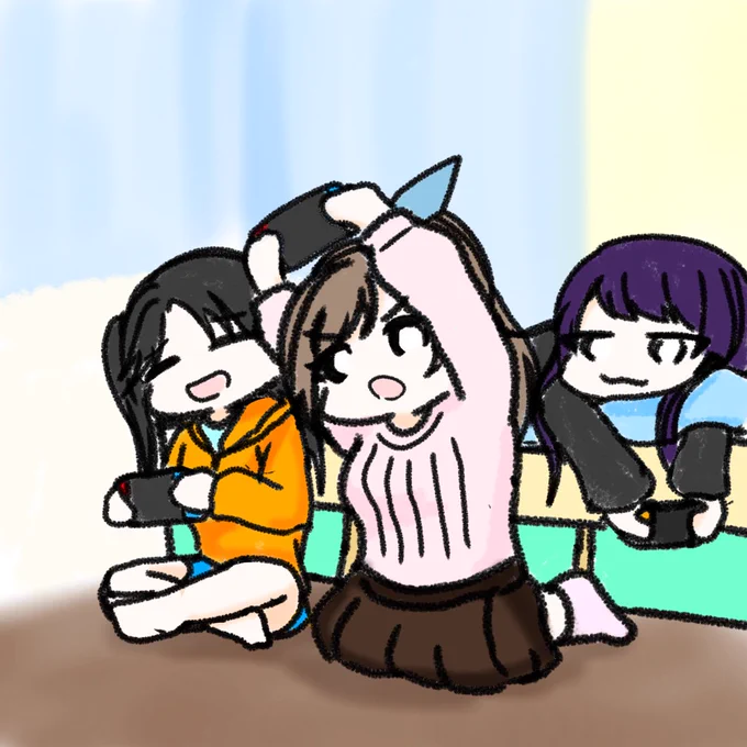 画面を見てるとからだが動いちゃう月岡恋鐘さん 