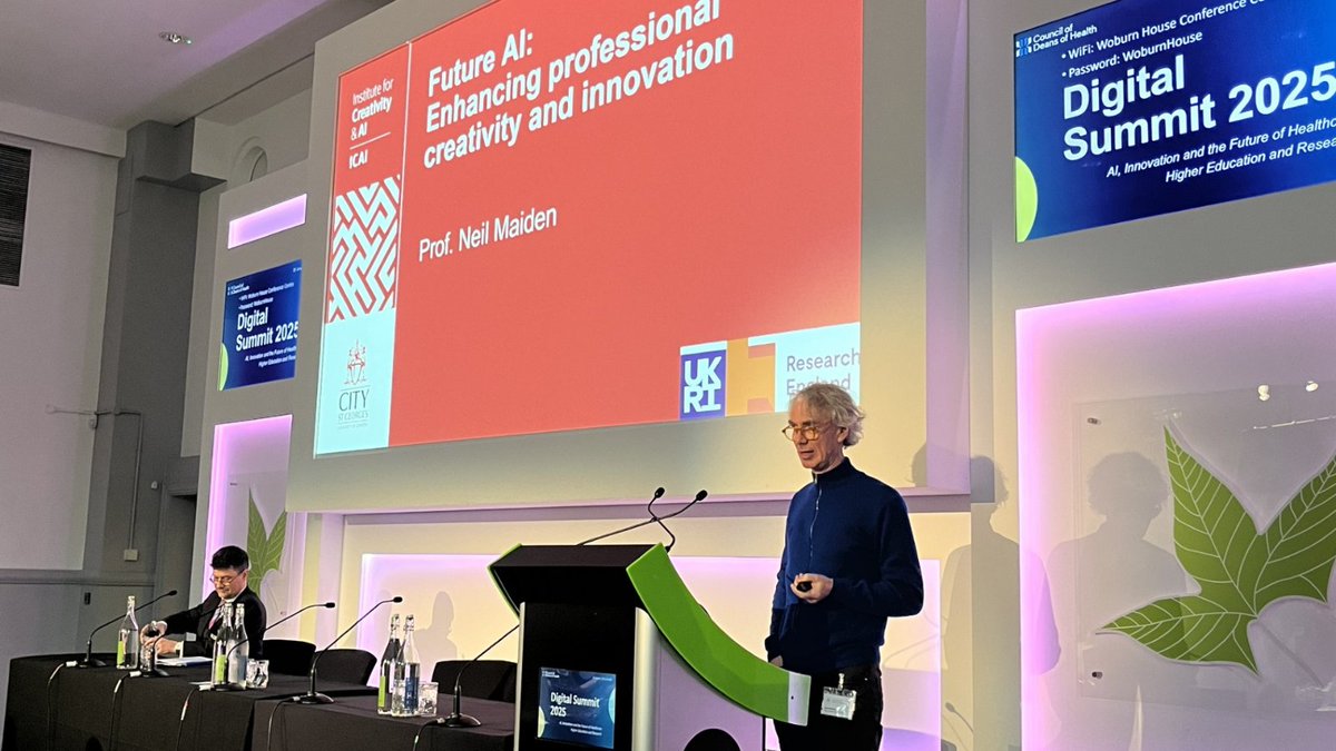 Prof Neil Maiden, Director of the Institute for Creativity and AI at City St George's, University of London,  provides valuable insights into how educational institutions can harness the potential of digital creativity to enhance the learning experience.

#digitalcreativity