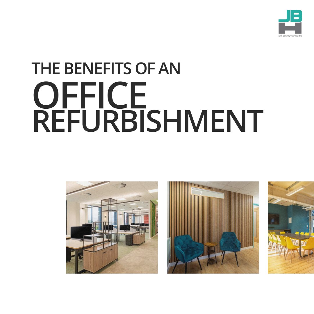 Upgrading your office = happier staff + better business! 🏢✨

✅ Boost productivity with smart, comfy designs
✅ Improve wellbeing with ergonomic &amp; bright spaces
✅ Attract talent with a modern workspace
📞 0333 207 0339
🌐 jbhrefurbishments.co.uk