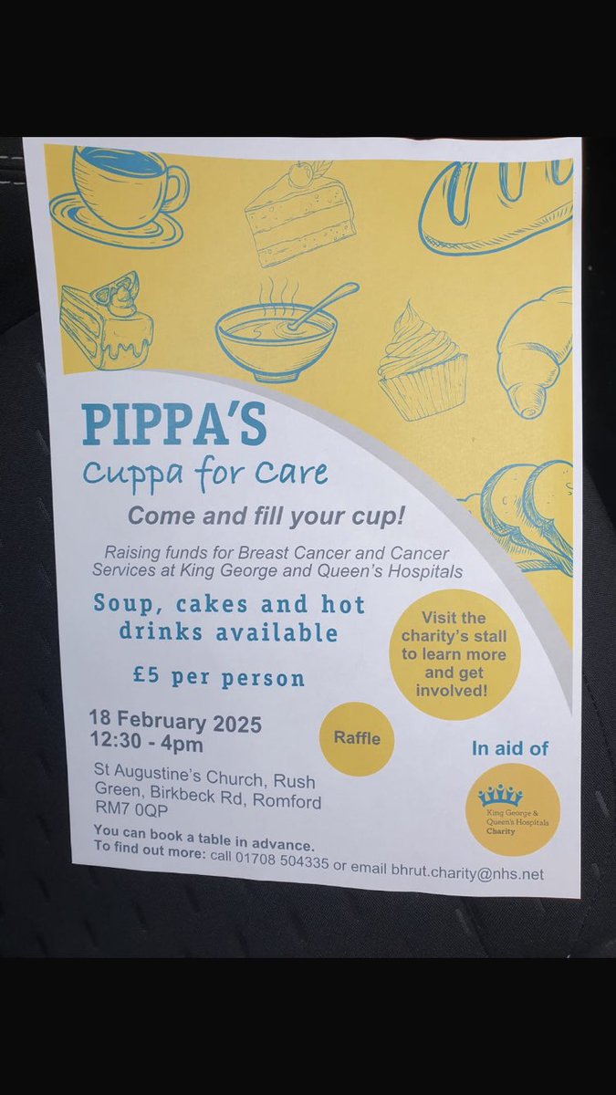 Please pop in and show your support! <a href="/SupportHospital/">King George & Queen's Hospitals Charity</a>