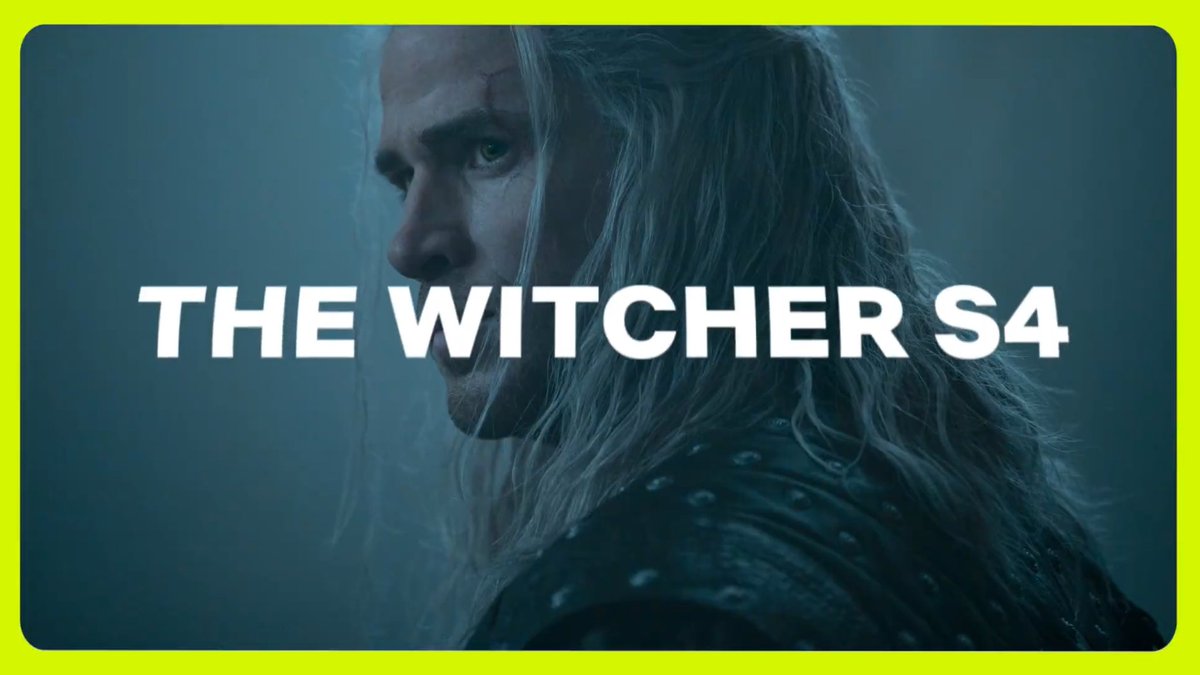 RedanianIntel's tweet photo. Netflix UK officially confirmed The Witcher S4 releasing in 2025 https://t.co/5kmTwvVUXc