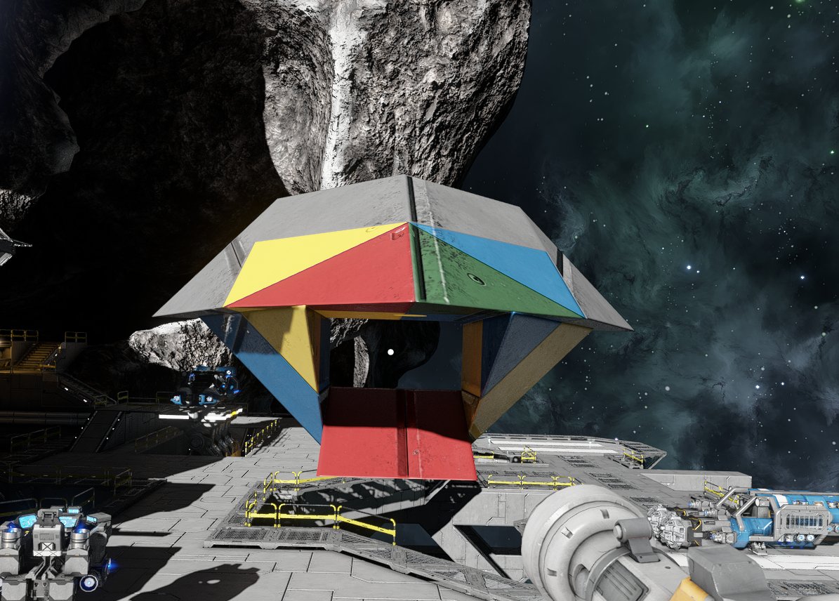 yuking2315's tweet image. #SE2 #SpaceEngineers2 
いままでやりたかった形が全部できる…ありがとうKEEN