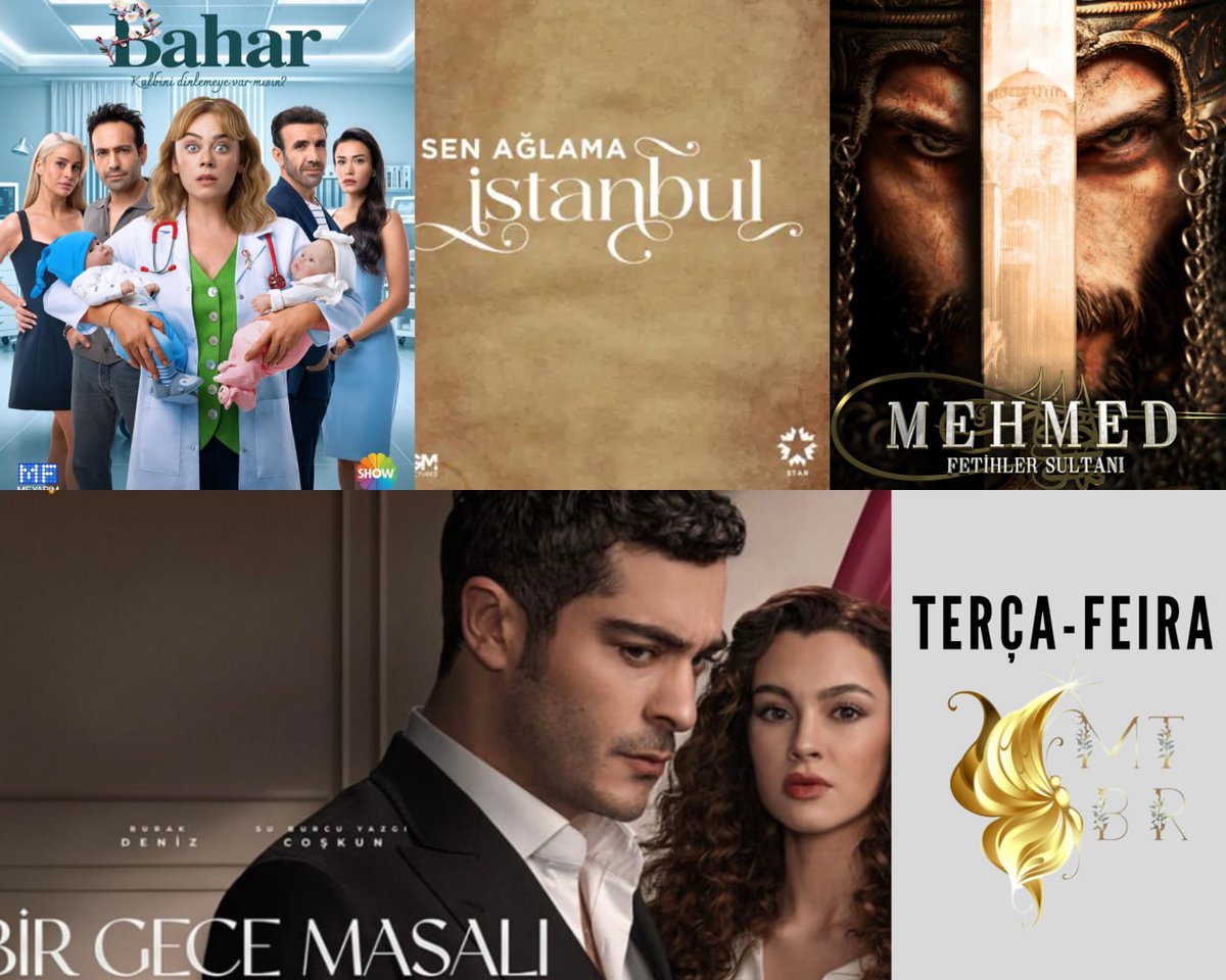 mtbr_series's tweet image. Programação do dia

#Programação #Bahar #BirGeceMasalı #Mehmed #SenAğlamaİstambul #MTBR #PRIME