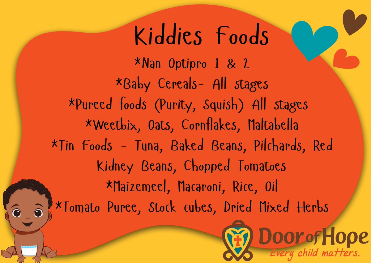 DoorofHopeJHB's tweet photo. Our Treats and Needs for 2025

Visit https://t.co/OxQi2bo71y for information on our organisation, projects, programs and much much more!
#DoorofHope #everychildmatters #faithhopelove https://t.co/xuQKlTNRbL