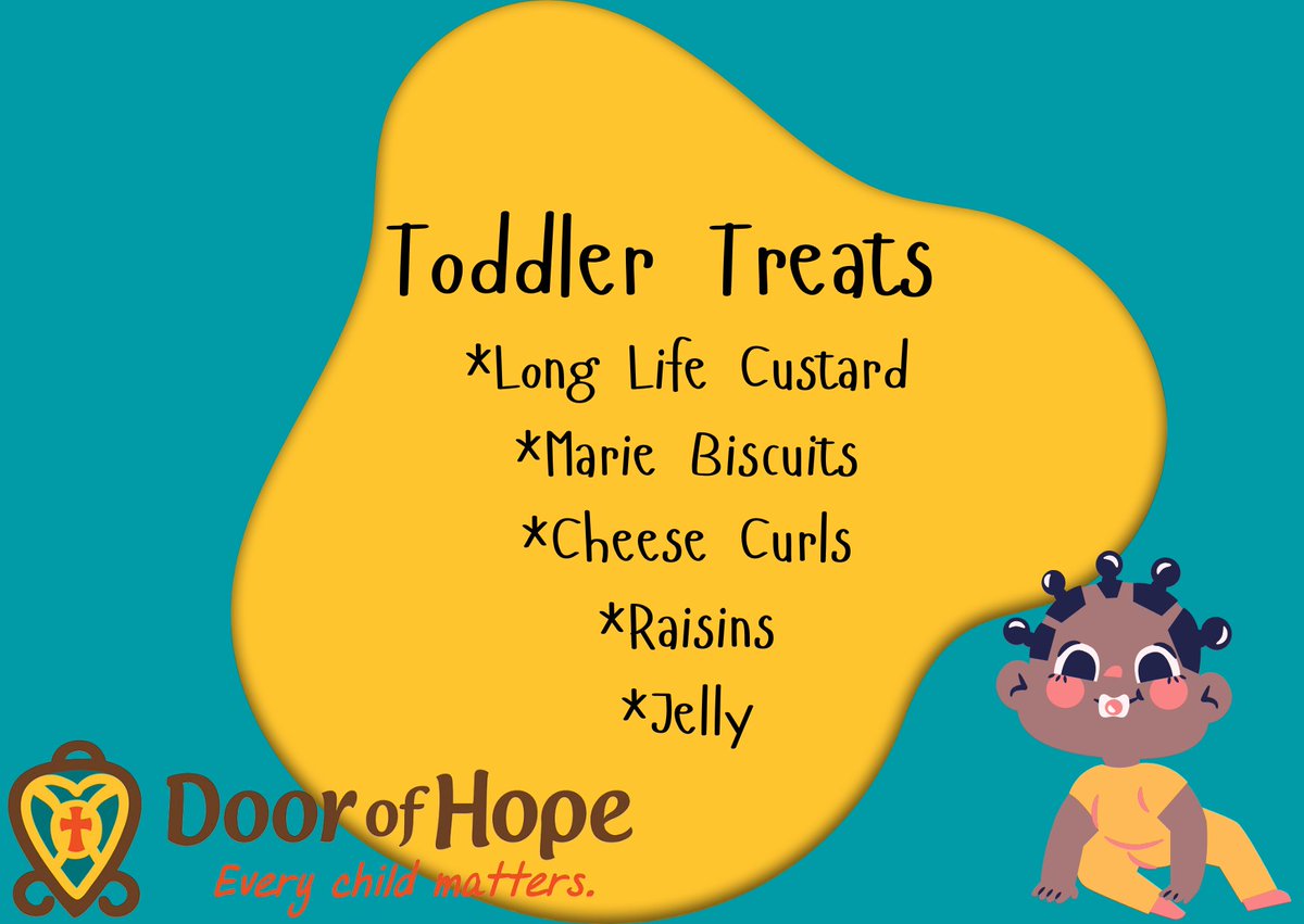 DoorofHopeJHB's tweet photo. Our Treats and Needs for 2025

Visit https://t.co/OxQi2bo71y for information on our organisation, projects, programs and much much more!
#DoorofHope #everychildmatters #faithhopelove https://t.co/xuQKlTNRbL